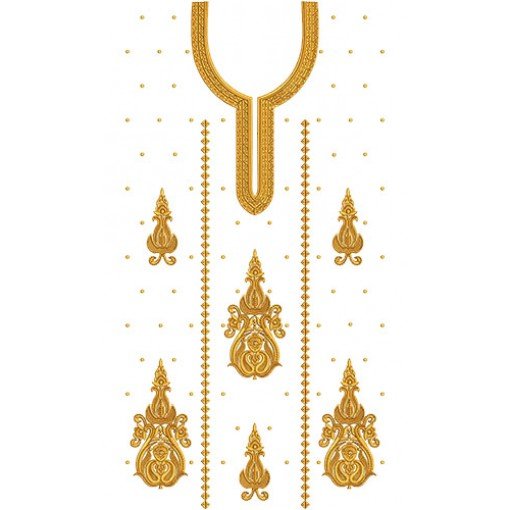 Best Ladies Dress Embroidery Design 15898