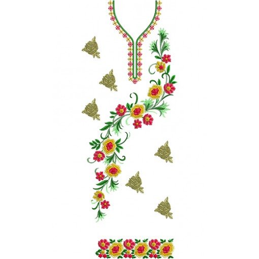 Asian Anarkali Frock Design 16197