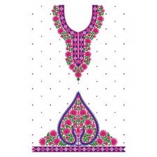 Gogeous Pink Punjabi Suit Embroidery Design