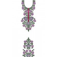 Liwa Festival Embroidery Dress Design
