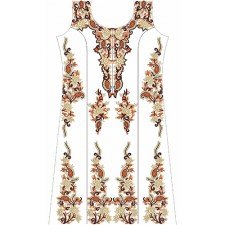 Uae National Dress Embroidery Design