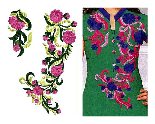 Mirror Embroidery Work Kurti And Palazzo For Women – Shopaholics