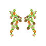 Rajasthani Midi Dress Embroidery Design