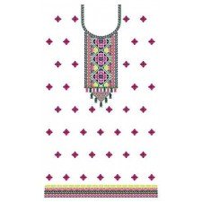 Northern India Traditional Dress Embroidery Design
