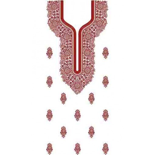 Taiwanese Folk Dance Embroidery Dress Design