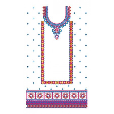 New Woman Traditional Embroidery Design Dress