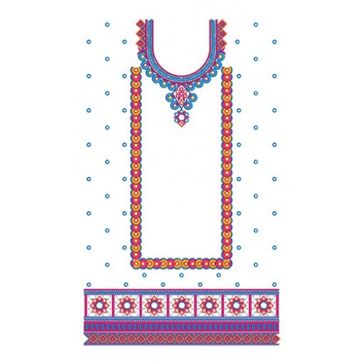New Woman Traditional Embroidery Design Dress