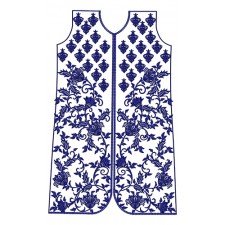 Women Custom Dress Embroidery Design