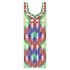 Muslim Kaftan Dress Embroidery Design