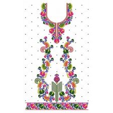 New Dress Embroidery Design 18296