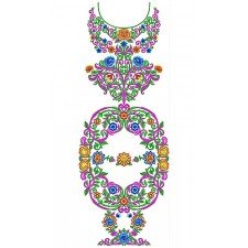 New Dress Embroidery Design 18383