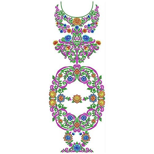New Dress Embroidery Design 18383