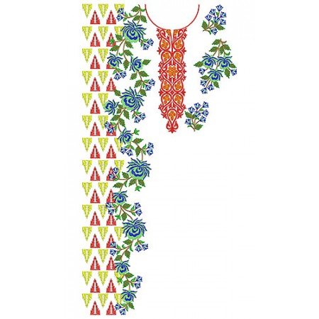 New Dress Embroidery Design 18397