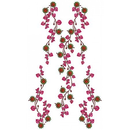New Dress Embroidery Design 18398