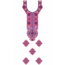 New Dress Embroidery Design 18749