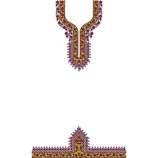 New Dress Embroidery Design 18750