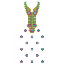 New Dress Embroidery Design 19394