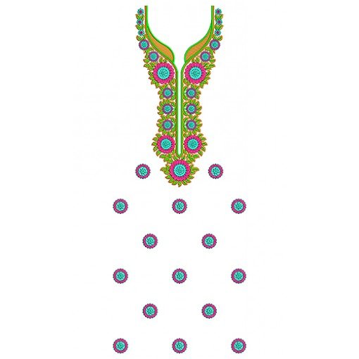 New Dress Embroidery Design 19394