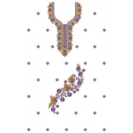 New Dress Embroidery Design 19395