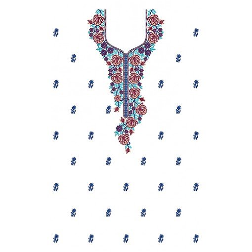New Dress Embroidery Design 19396