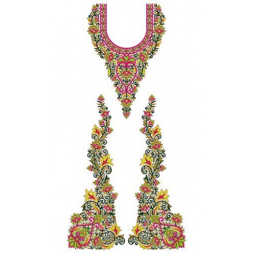 New Dress Embroidery Design 19621