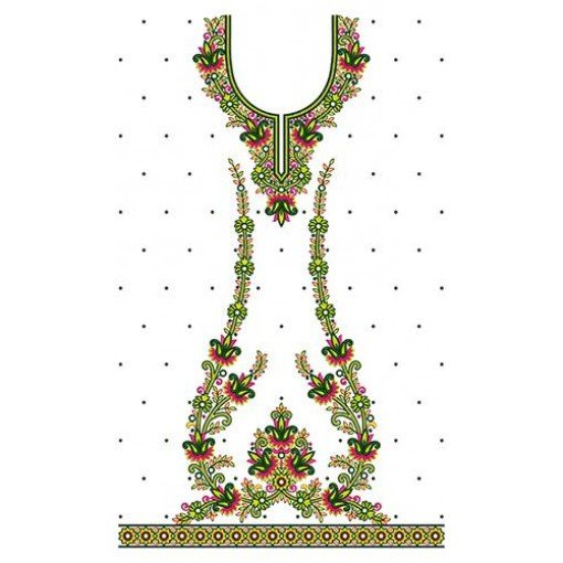 New Dress Embroidery Design 19622
