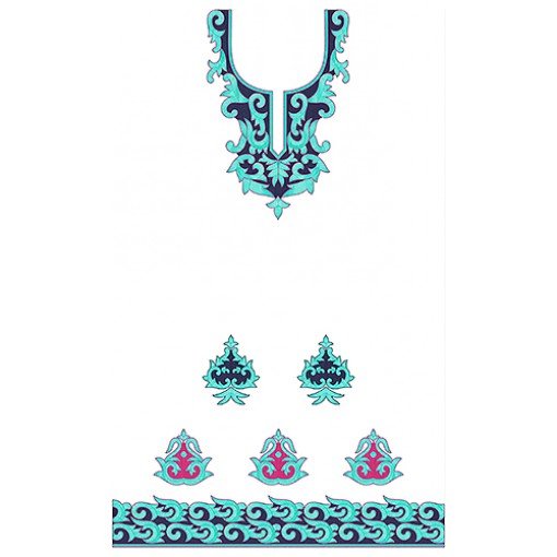 New Dress Embroidery Design 19657