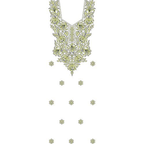 New Dress Embroidery Design 19658
