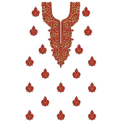 New Dress Embroidery Design 19663