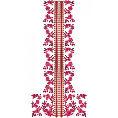 New Dress Embroidery Design 19666