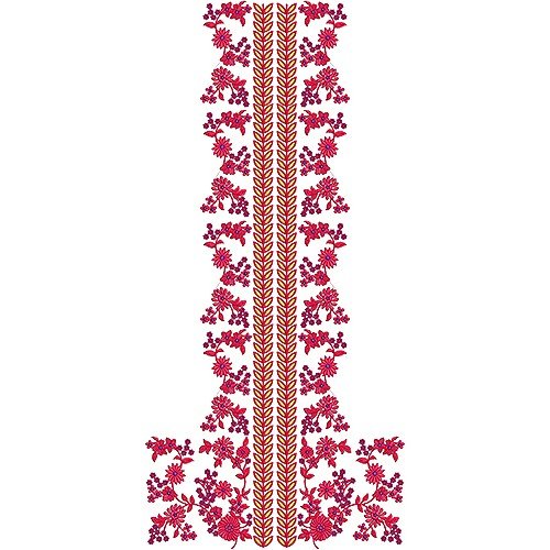 New Dress Embroidery Design 19666
