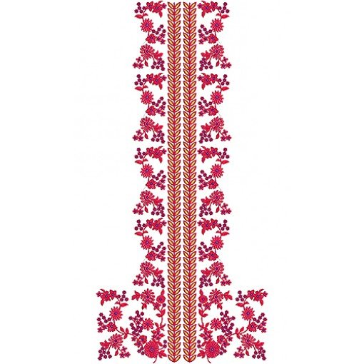 New Dress Embroidery Design 19666