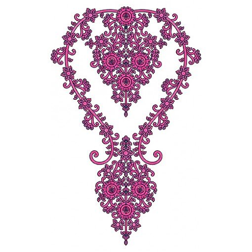 New Dress Embroidery Design 19683
