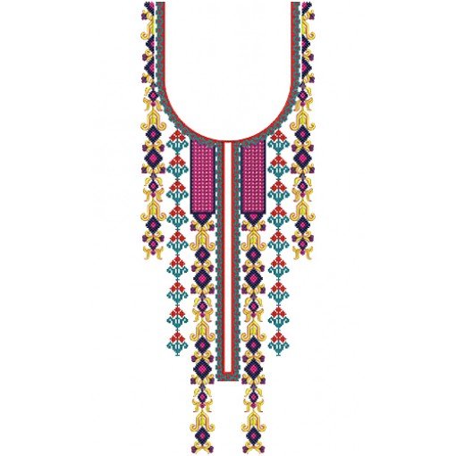 New Dress Embroidery Design 19778
