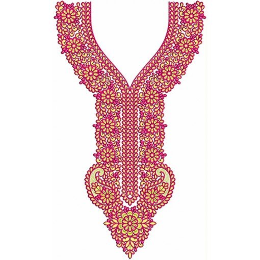 New Dress Embroidery Design 19783