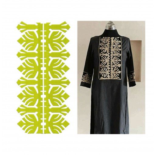 New Dress Embroidery Design 19784