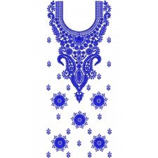 New Dress Embroidery Design 19984