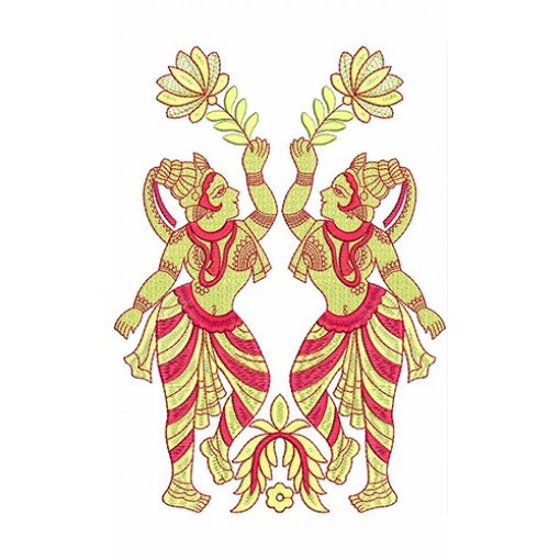 New Dress Embroidery Design 20059