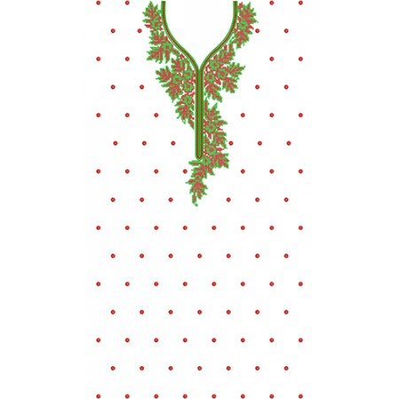 Dress Embroidery Design 20833