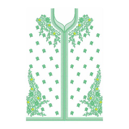 farasha Dress Embroidery Design 20834