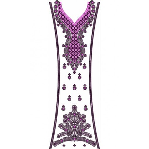 New Dress Embroidery Design 20836