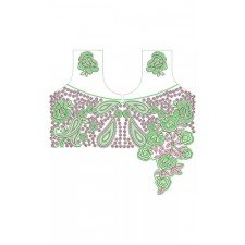 New Dress Embroidery Design 21013