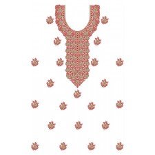 Traditional Greek festive Dress Embroidery Design 21082