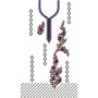 Traditional Ancient Egypt Dress Embroidery Design 21671