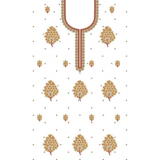 New Dress Embroidery Design 22064