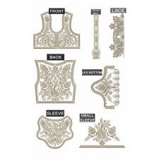 Amazing Vintage Caftan Embroidery Design 22259 Amazing Vintage Caftan Embroidery Design 22259
