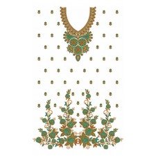 Latest Indian Mehndi Dress Embroidery Design 22635