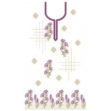The Brief History Of Floral Pattern Dress Embroidery Design 22745