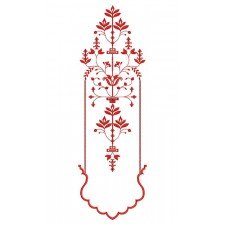 Djellaba Maxi Dress Embroidery Design 22940