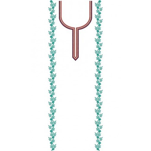 African Dress Embroidery Design 22986